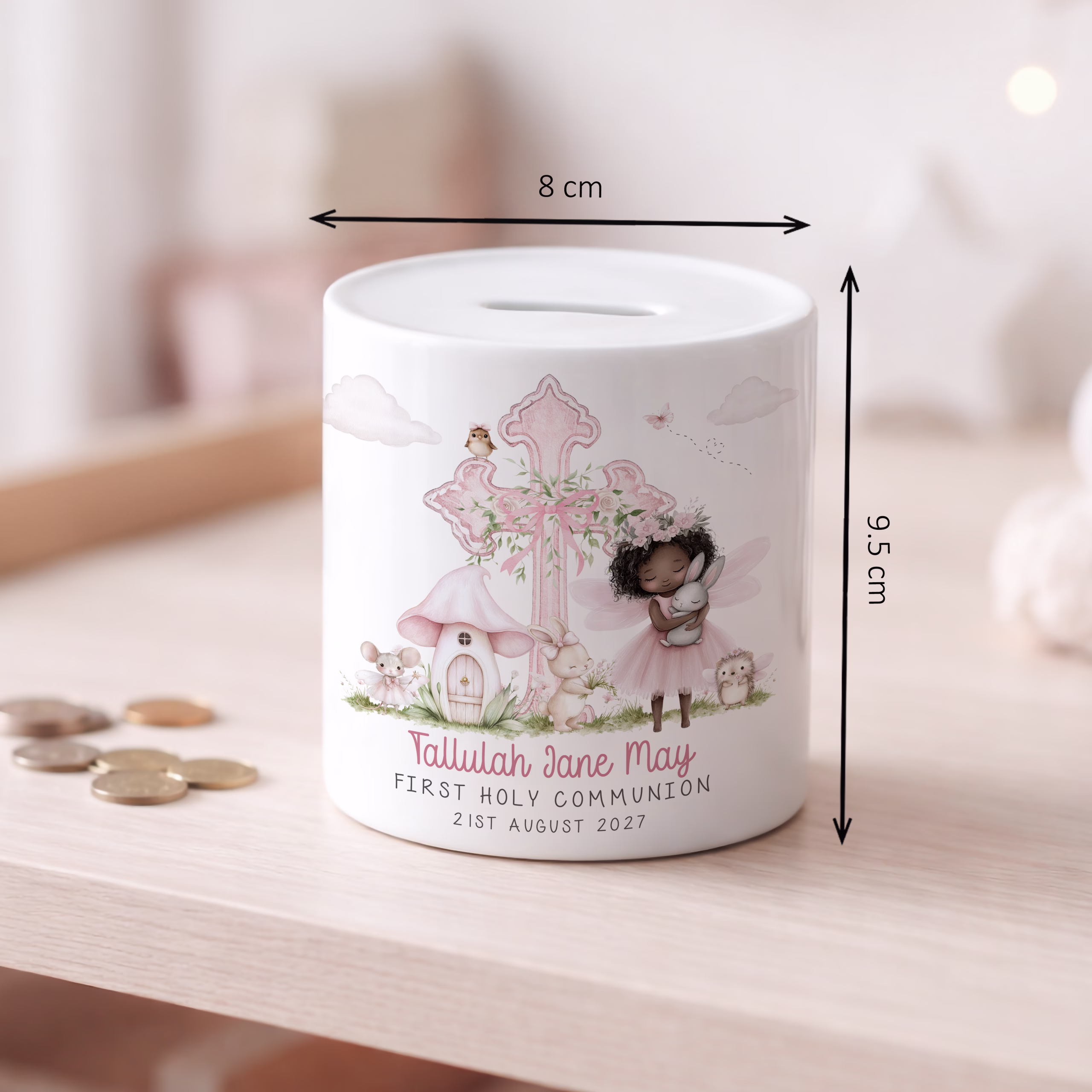 Girls First Holy Communion Money Box