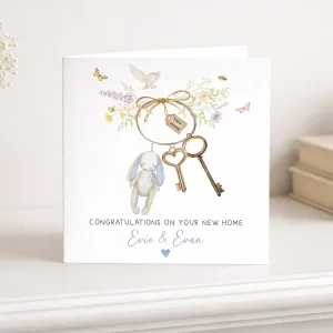 Personalised New Home Card