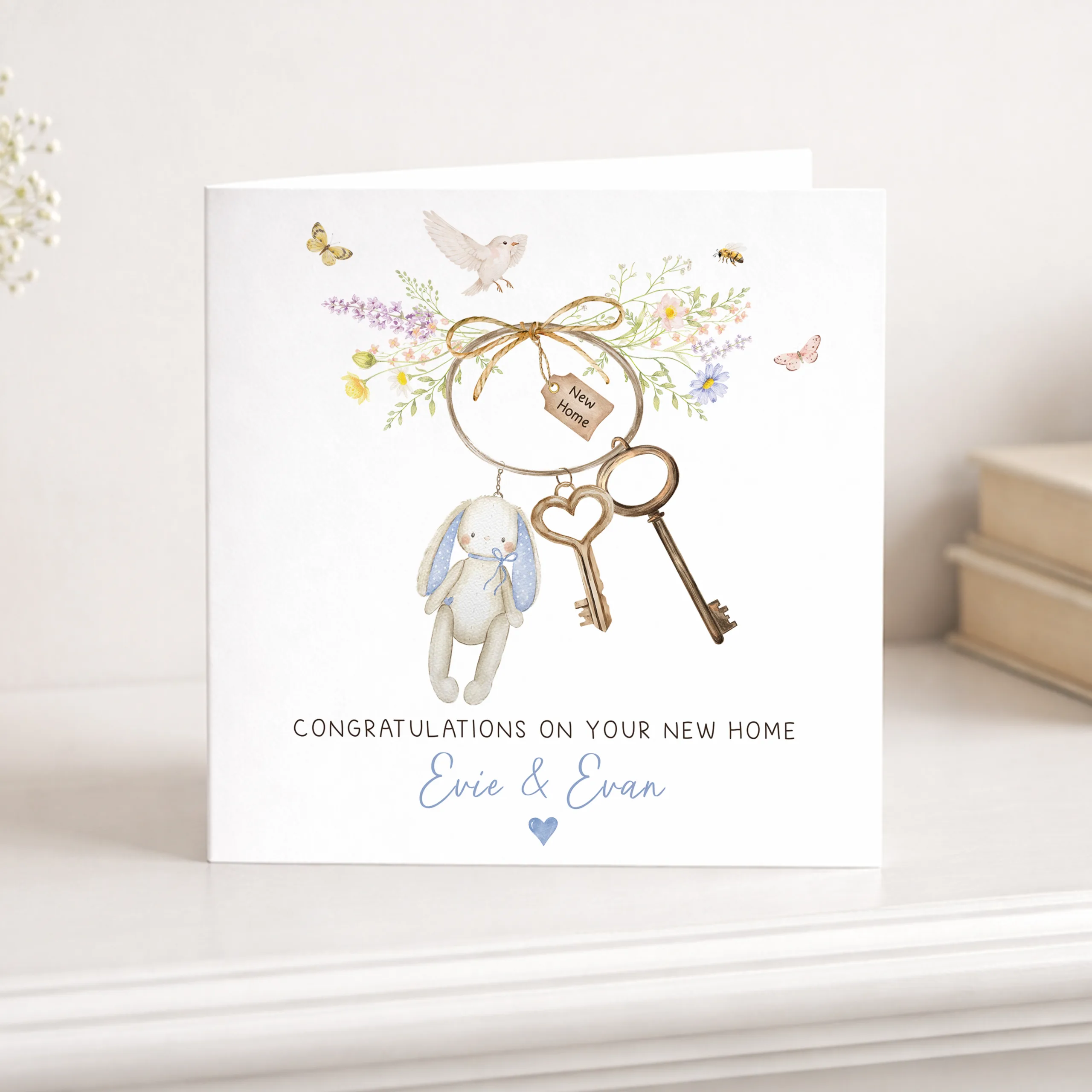 Personalised New Home Card
