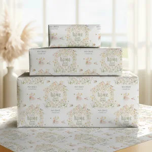 Personalised New Home Gift Wrapping Paper
