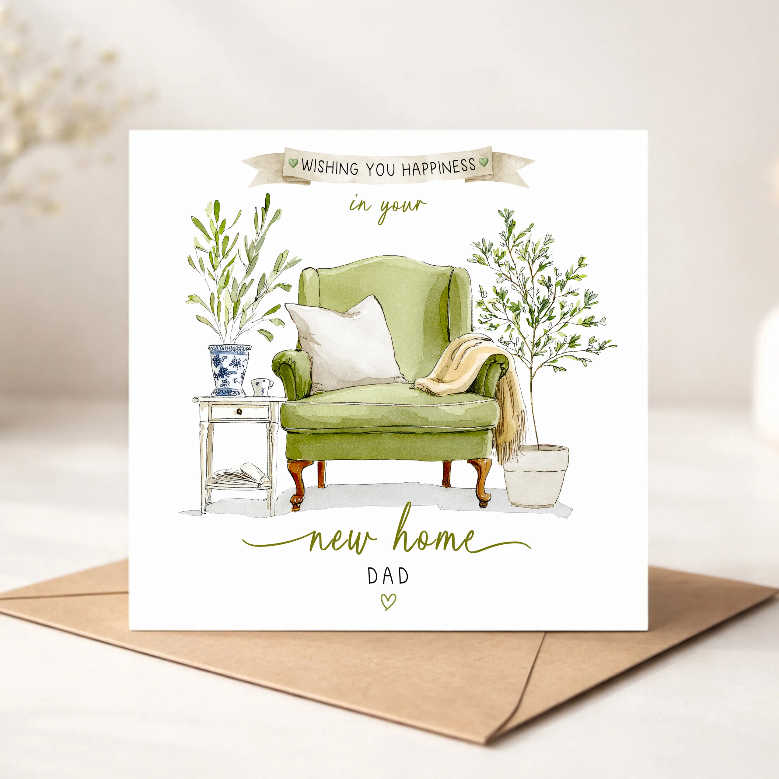 Personalised New Home Card
