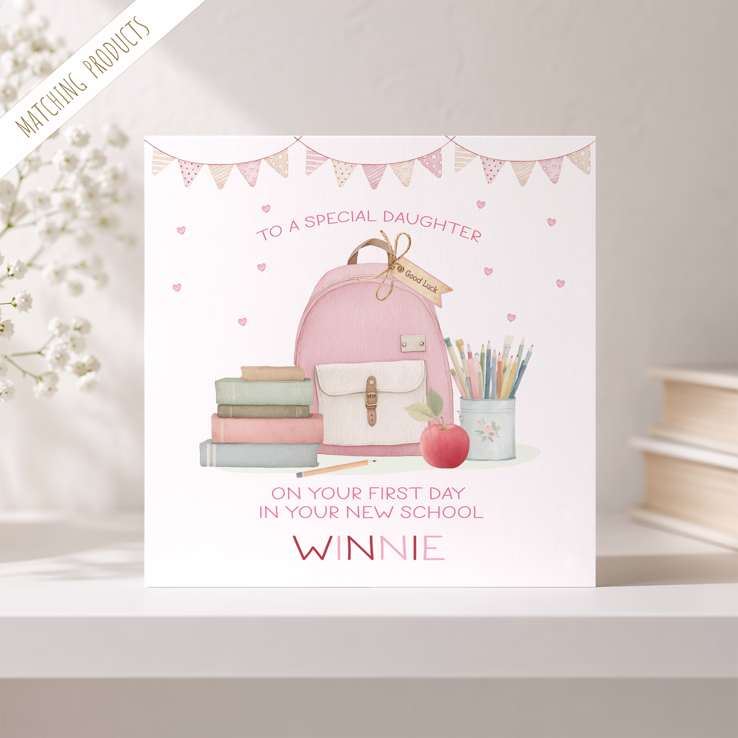 Good Luck Back To School Cards