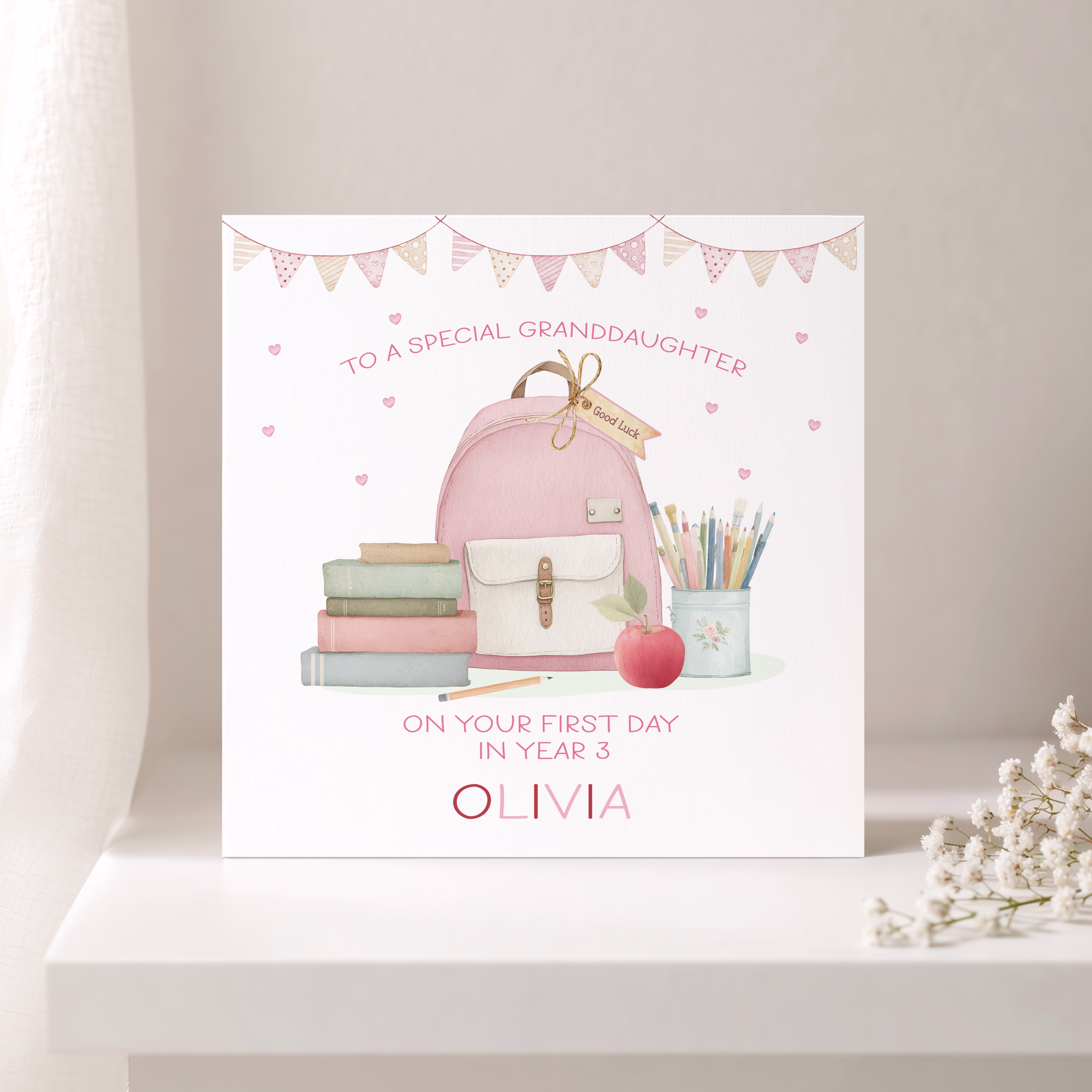 Good Luck Back To School Cards