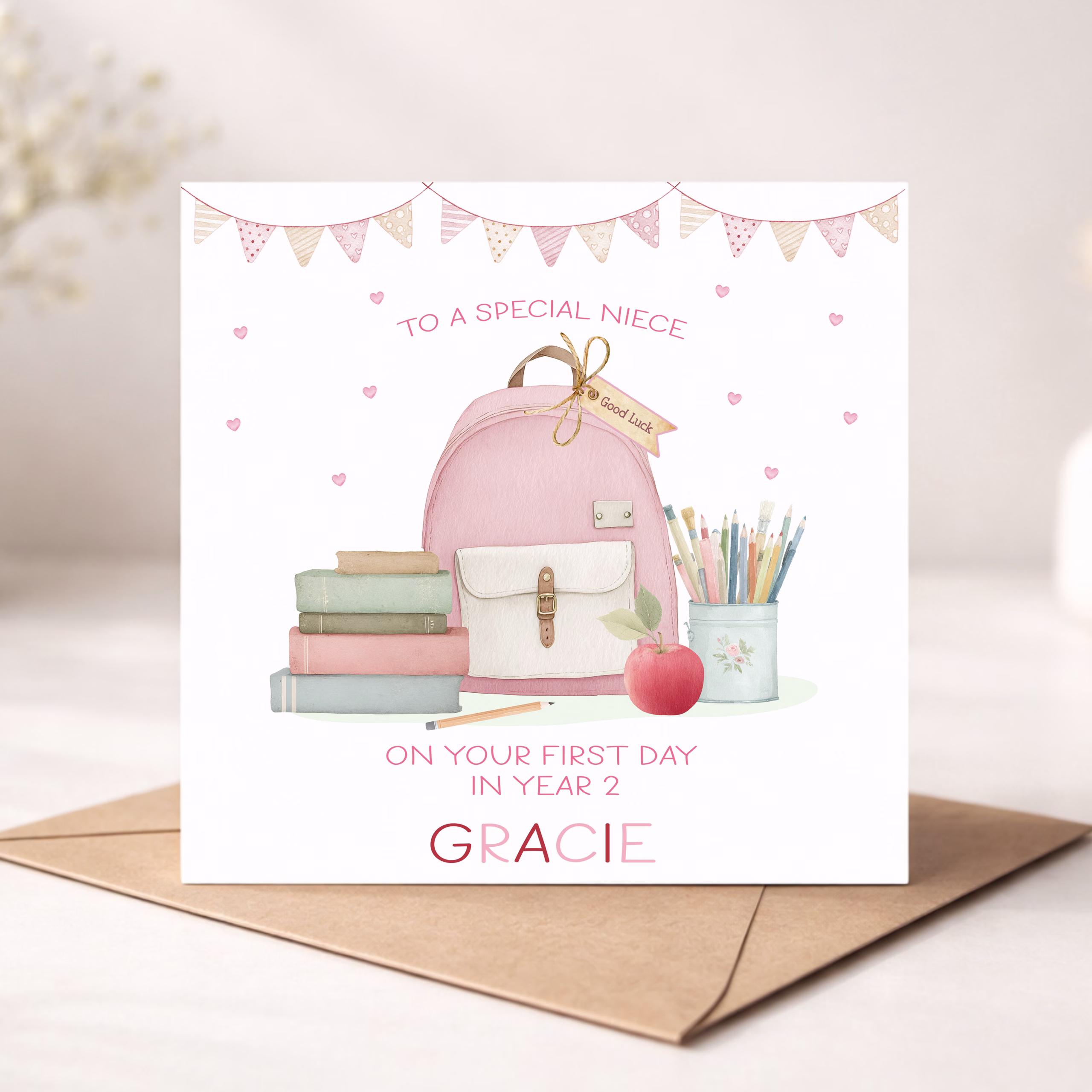 Good Luck Back To School Cards