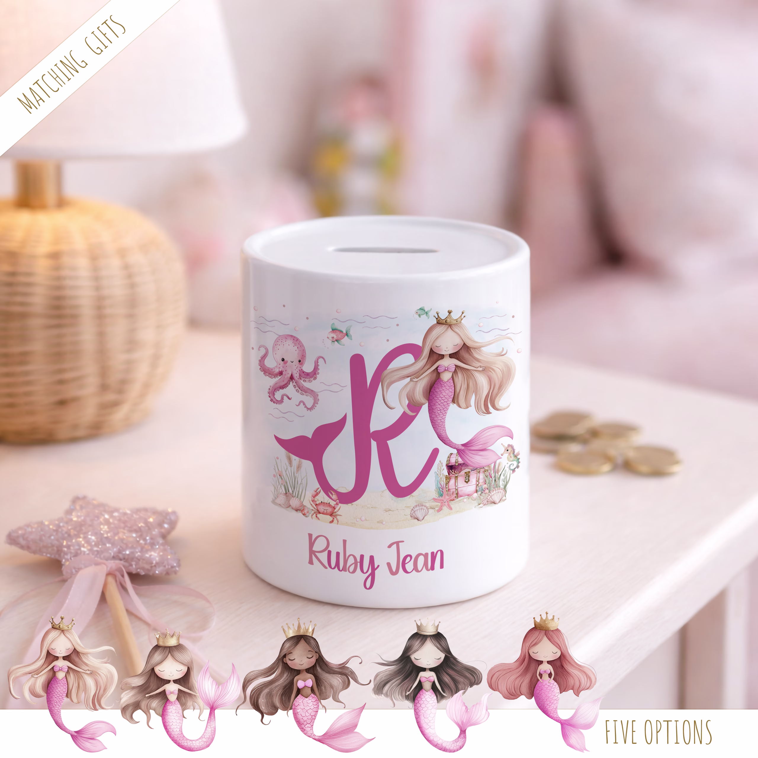 Mermaid Money Pot