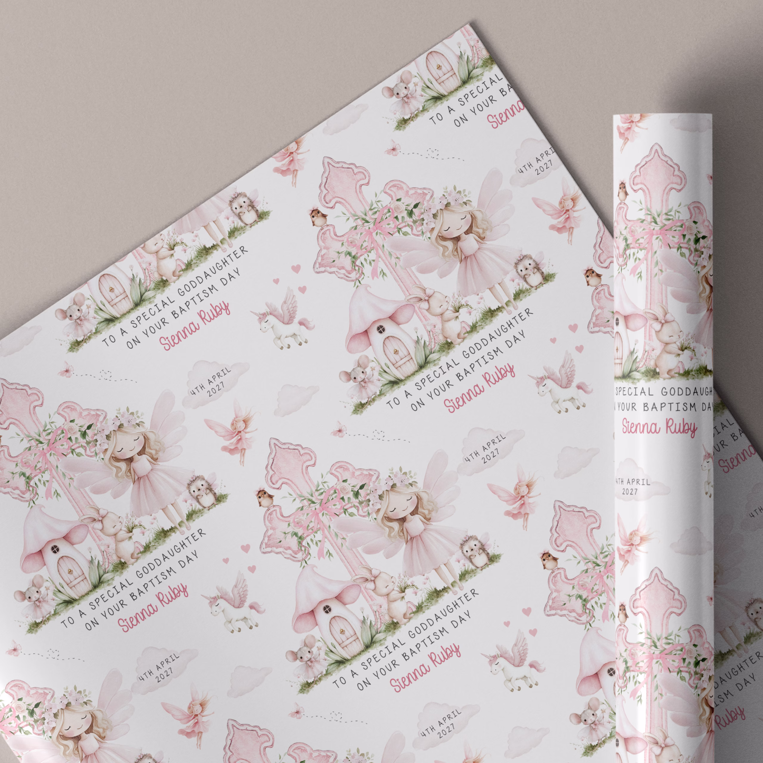 Christening Gift Wrap