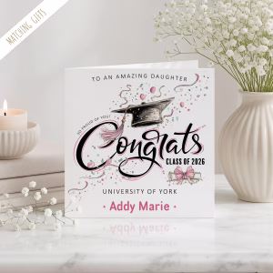 Personalised Graduation Card