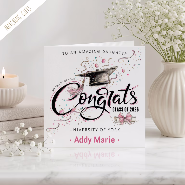 Personalised Graduation Card
