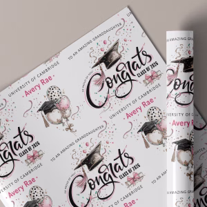 Graduation Gift Wrapping Paper