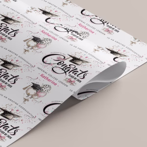 Graduation Gift Wrapping Paper