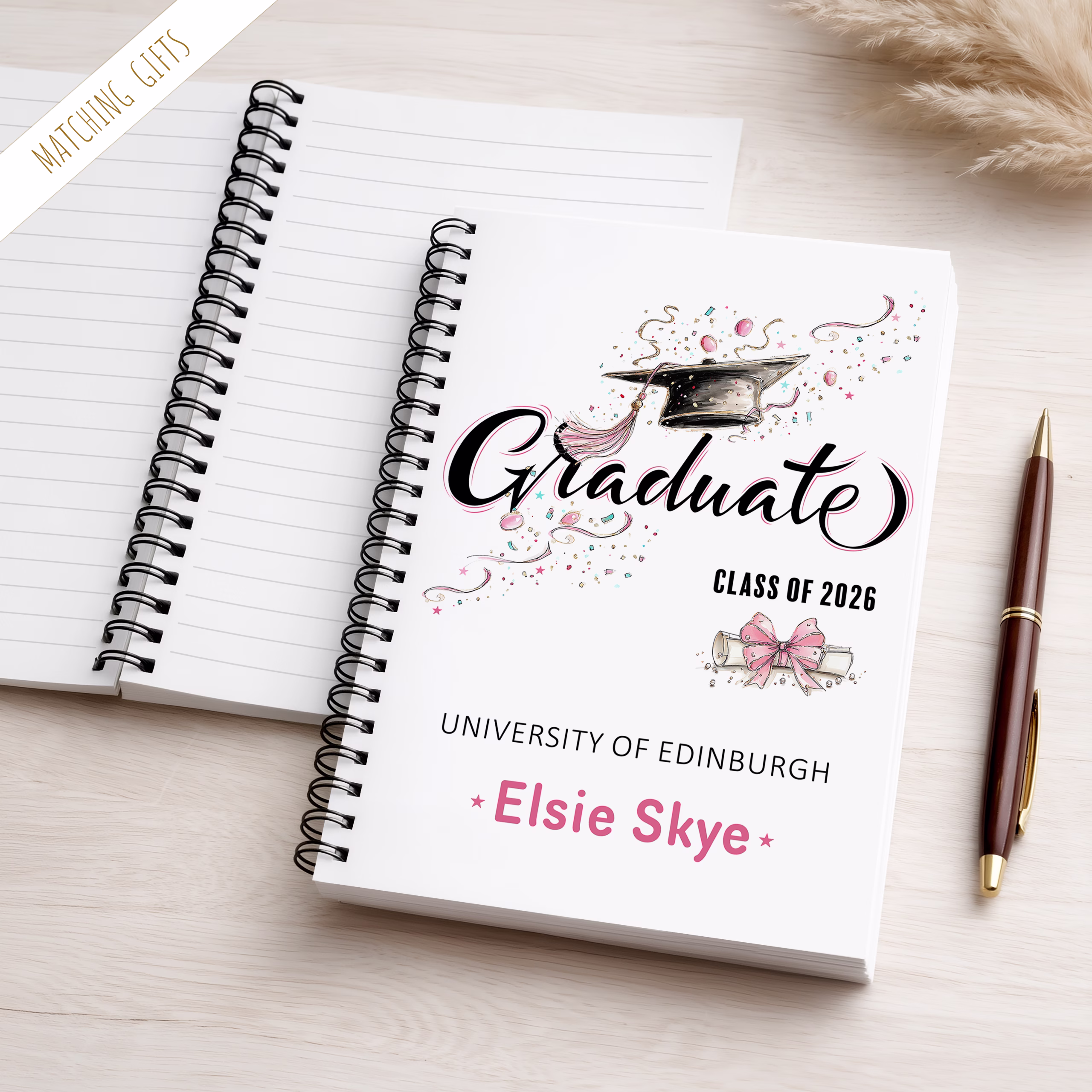 Graduation Notebook Gift