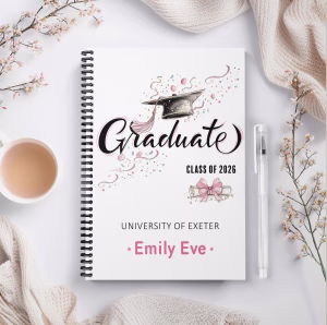 Graduation Notebook Gift
