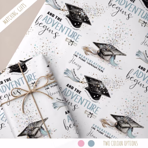 Graduation Gift Wrapping Paper