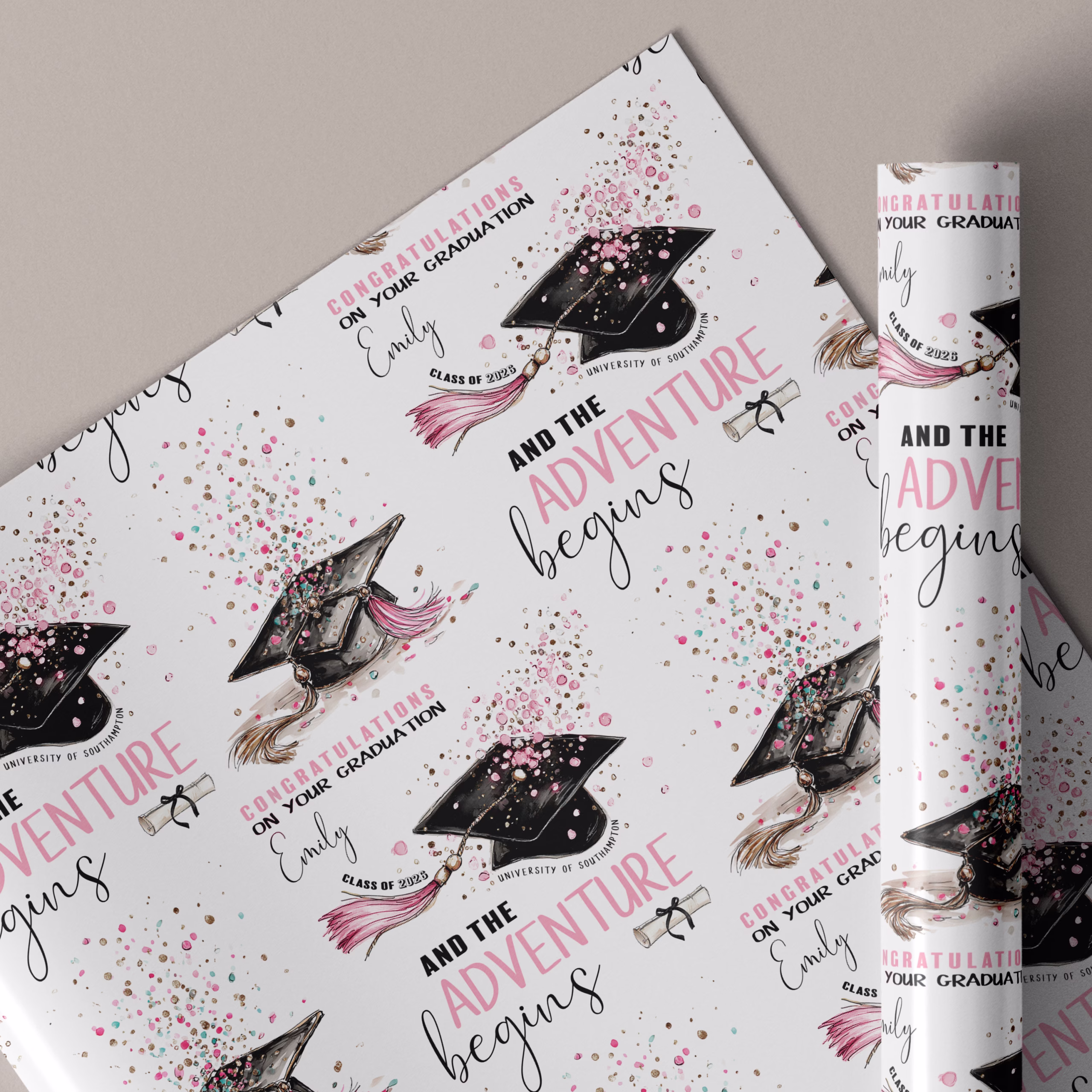 Graduation Gift Wrapping Paper