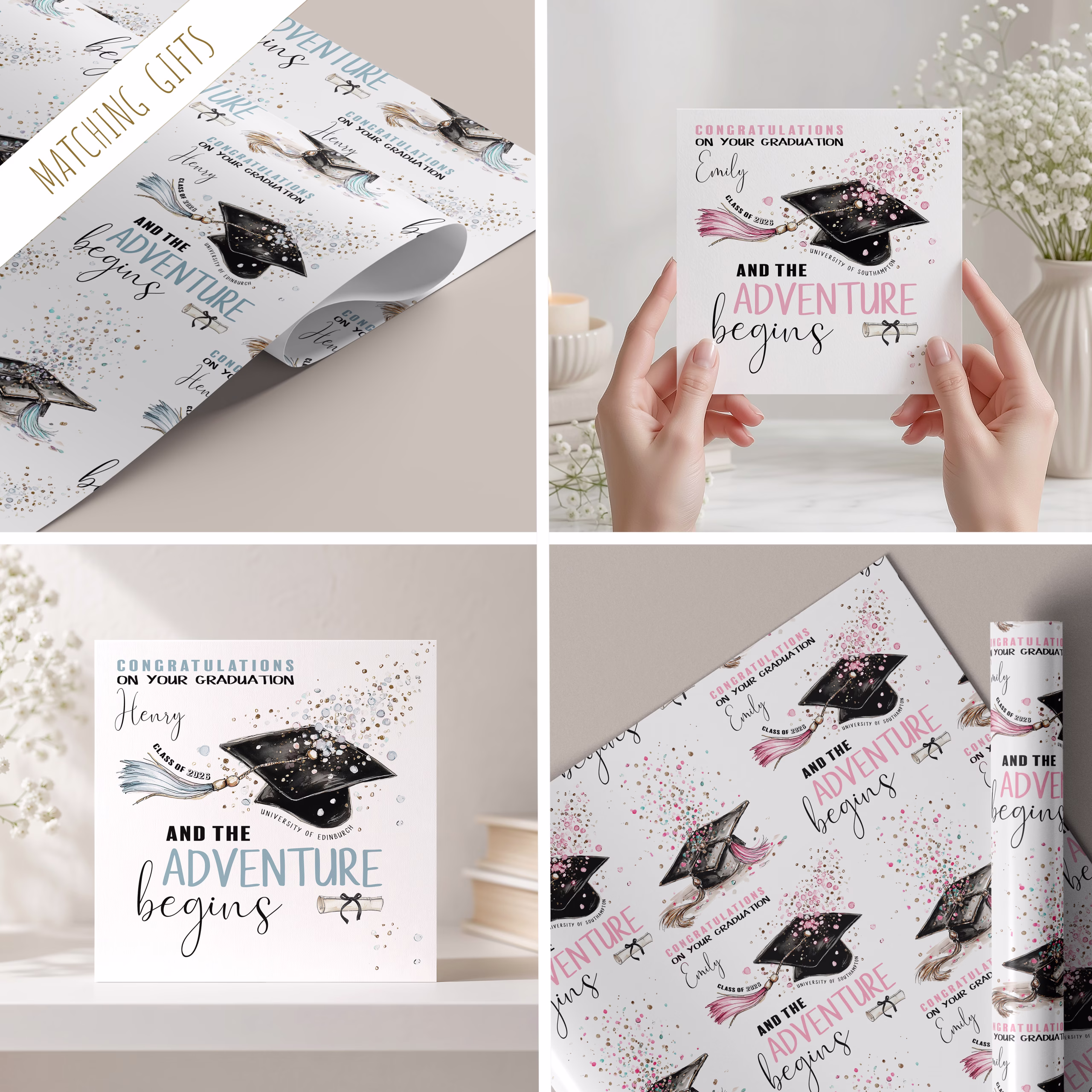 Personalised Graduation Card