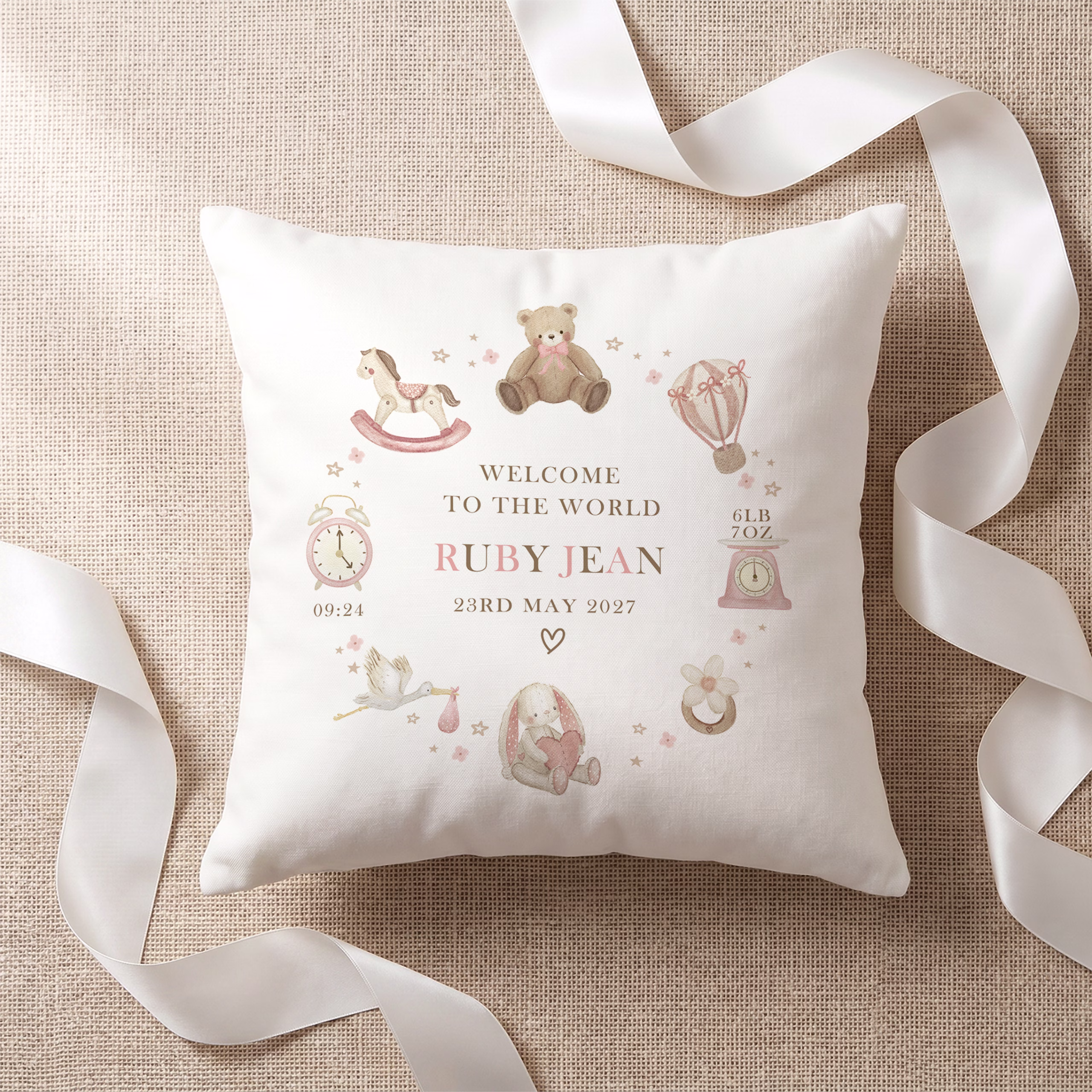 Newborn Nursery Cushion