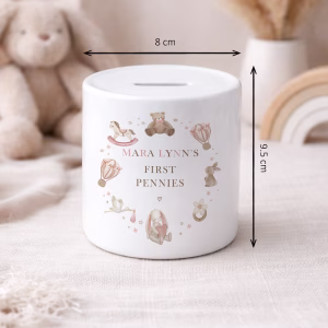 New Baby Ceramic Money Pot