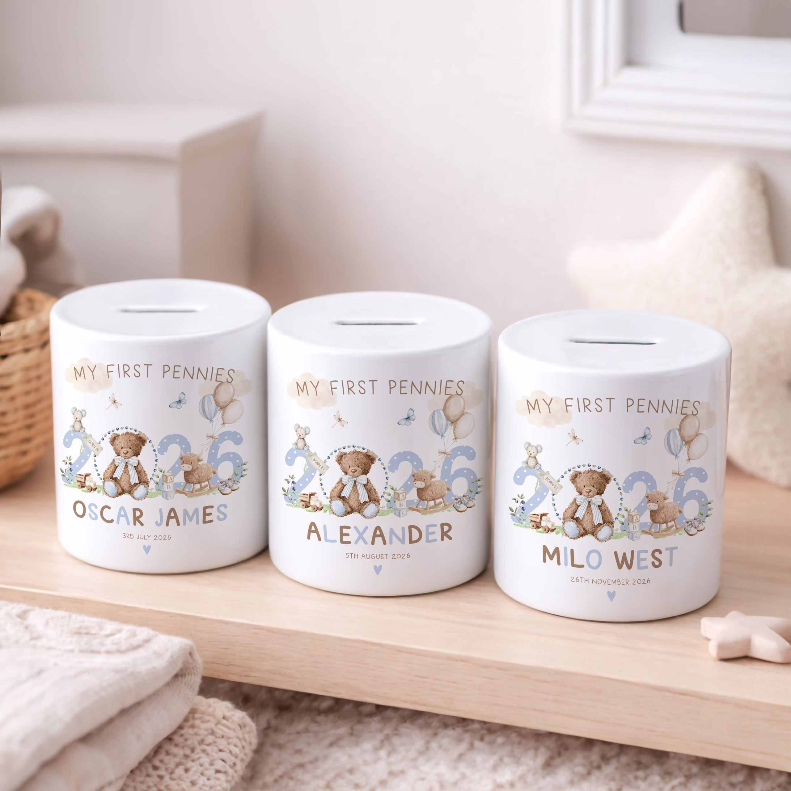 New Baby Money Boxes