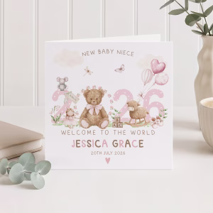 New Baby Girl Card
