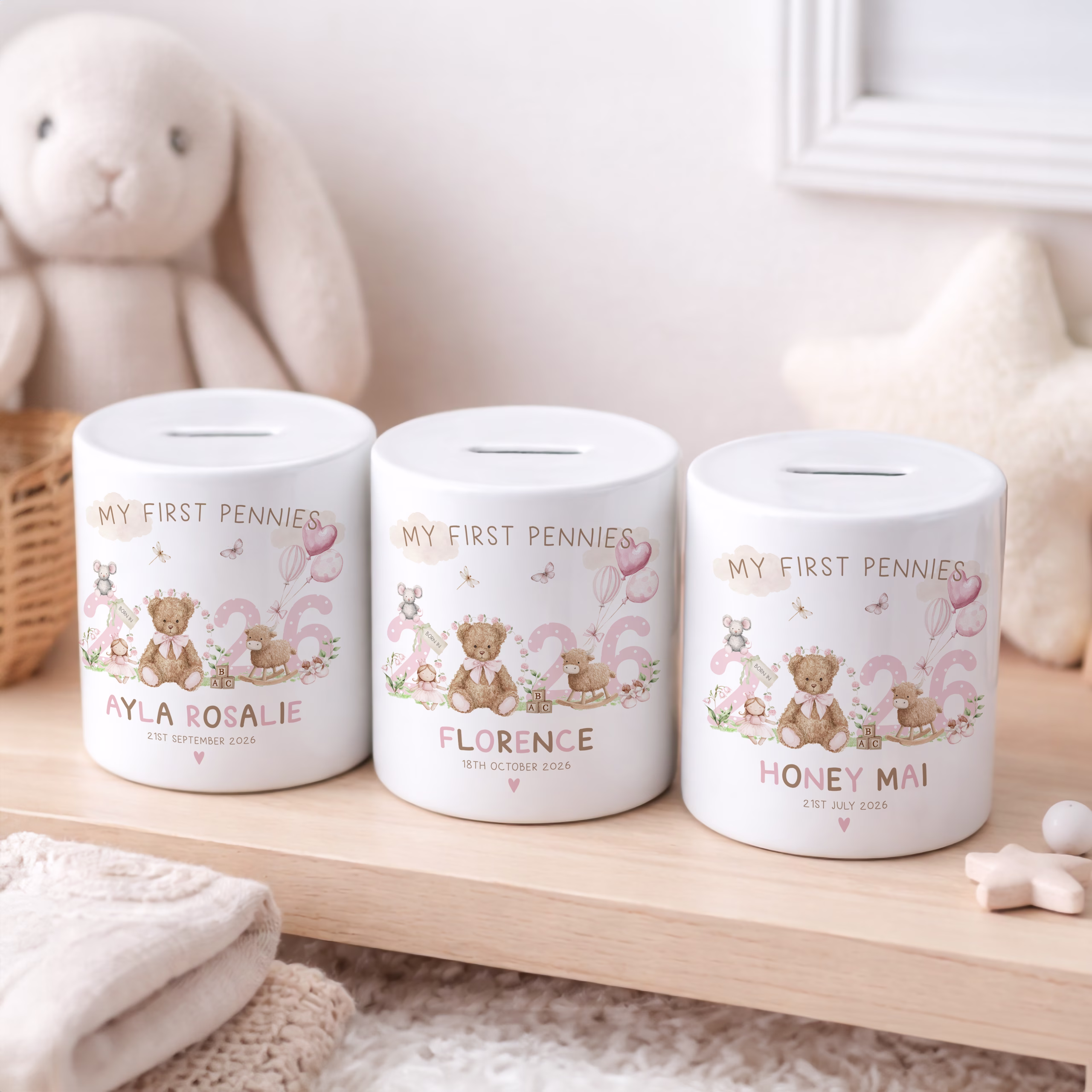New Baby Money Boxes