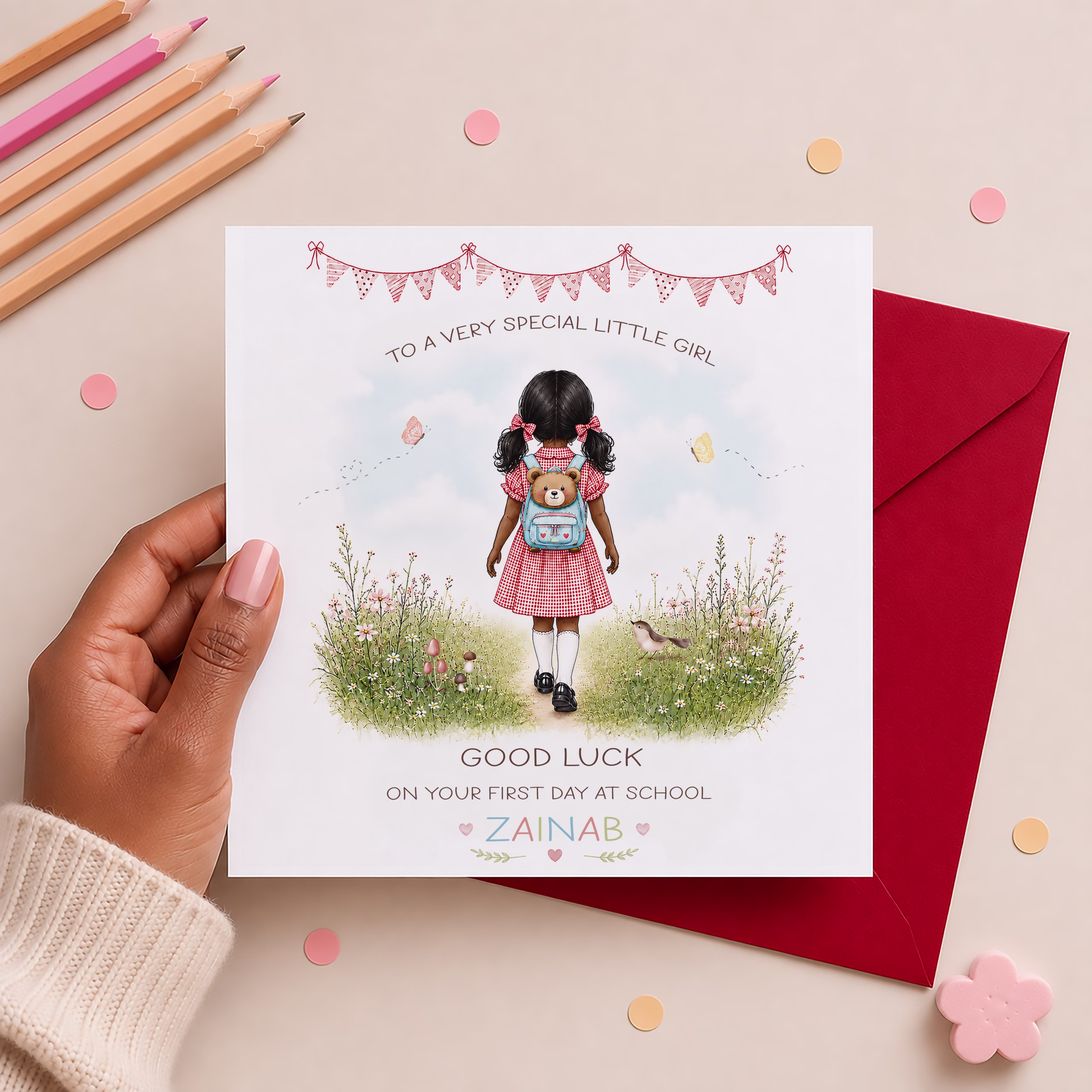Good Luck Back To School Card