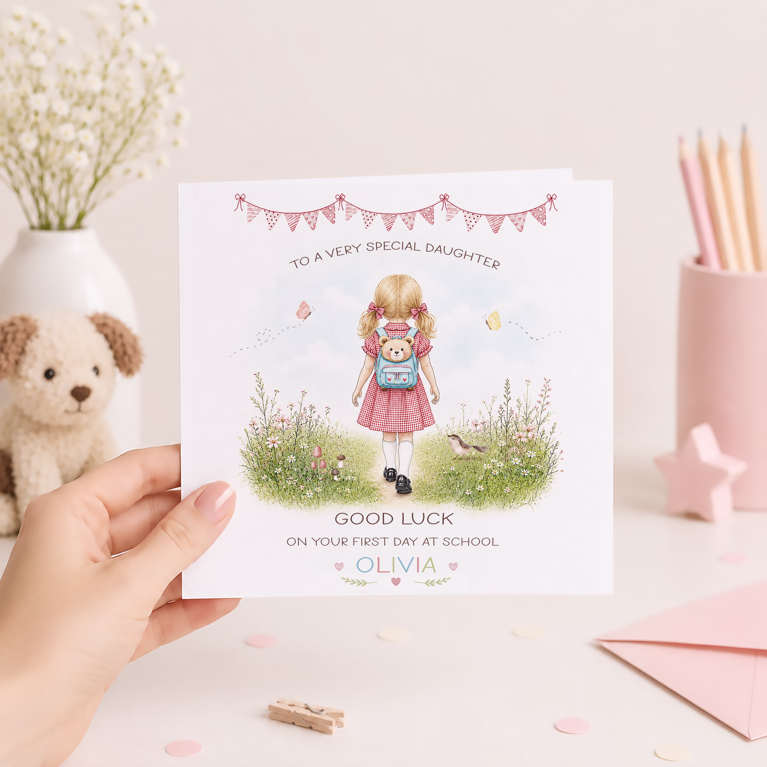 Good Luck Back To School Card
