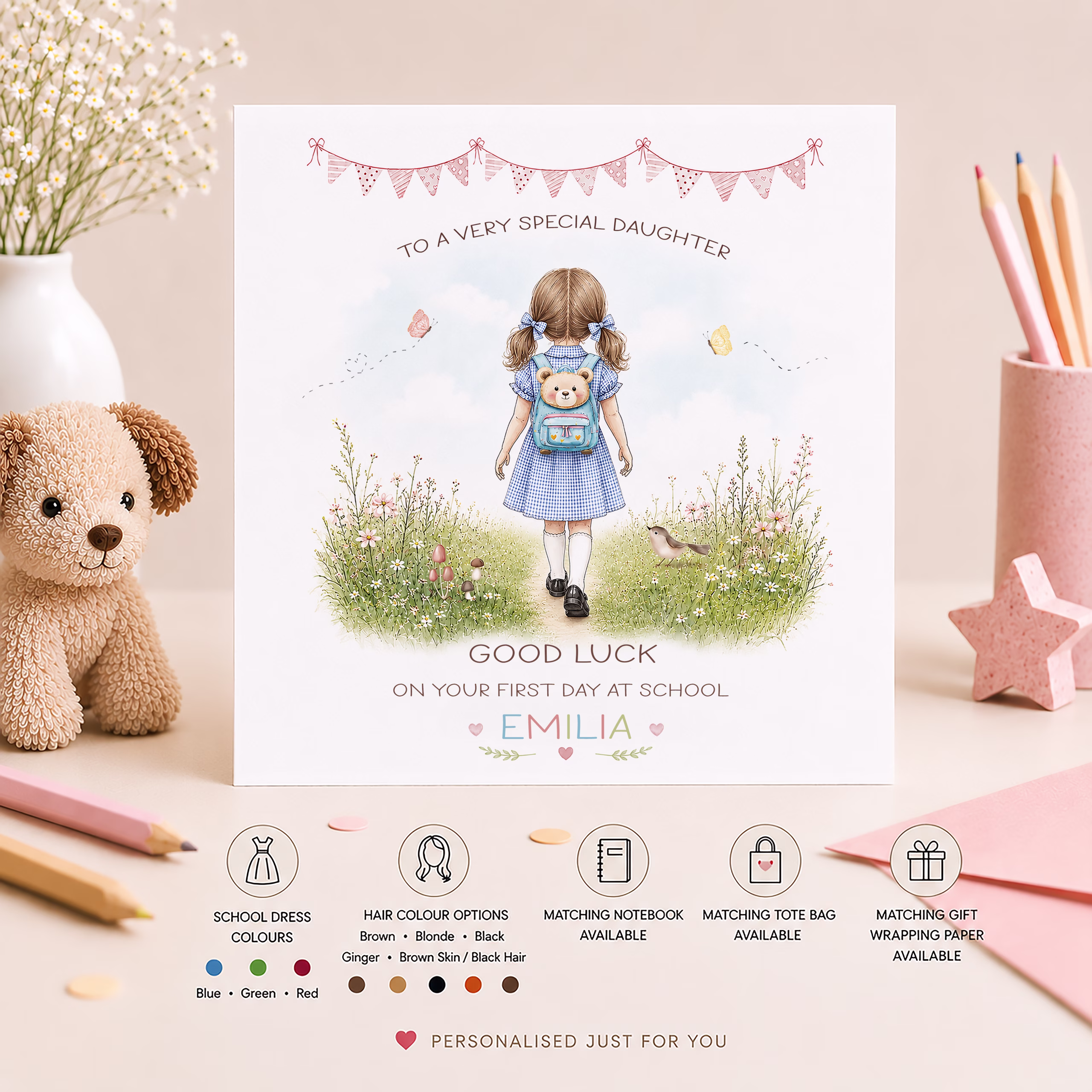 Good Luck Back To School Card