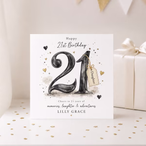 21st Birthday Card