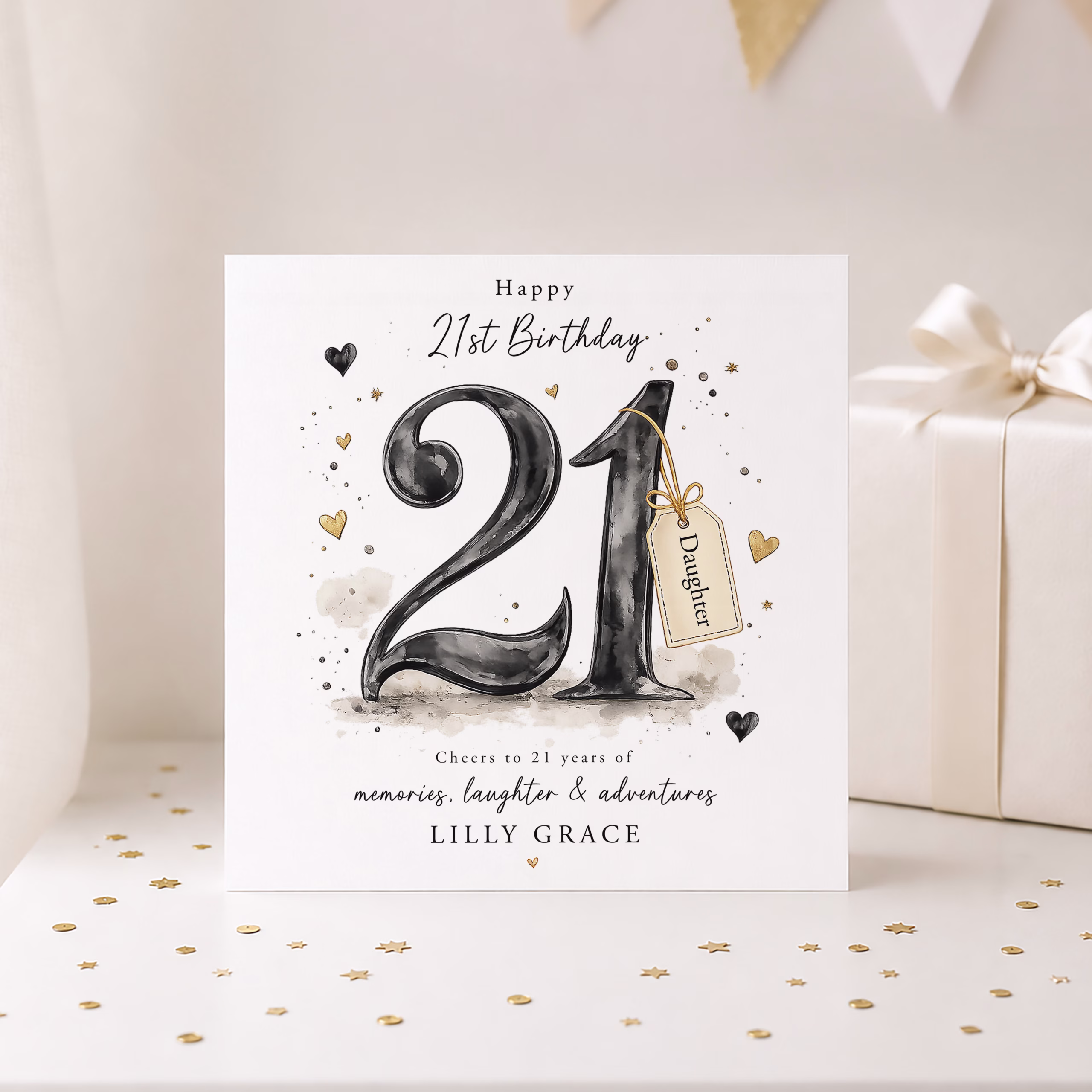 21st Birthday Card