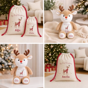 Christmas Reindeer Soft Toy